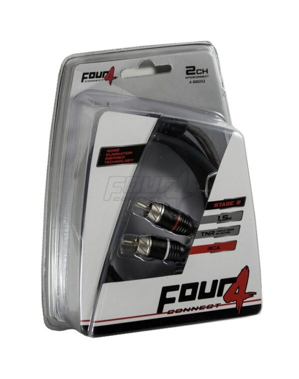 FOUR Connect 4-800252 STAGE 2 RCA-cable 1.5m - Image 2