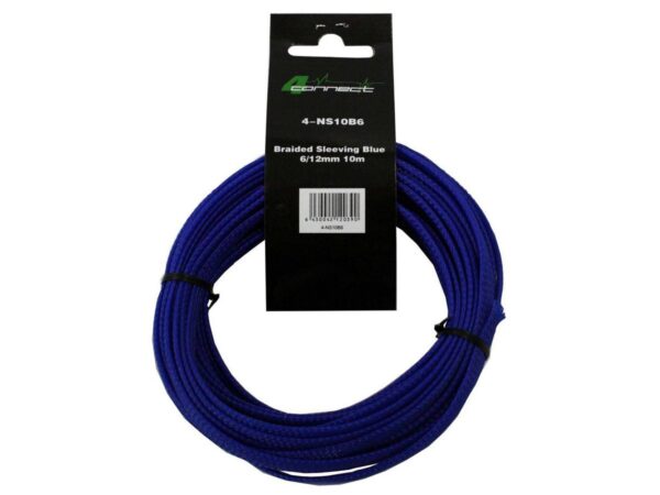 4 Connect zils neilona apvalks 6/12mm 10m