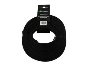 4 Connect melns neilona apvalks 12/25mm 10m